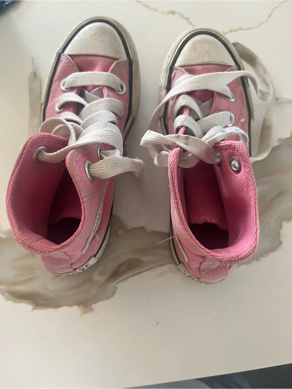 Converse Kids Pink High Top Chuck Taylor Sneakers